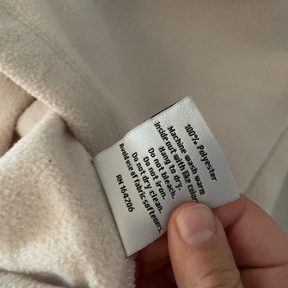 Dudley Stephens Sun Valley Turtleneck Vello Fleece Oatmeal - Picture 9 of 11